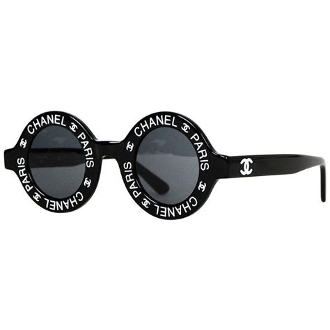 chanel paris round sunglasses fake|Chanel Round Sunglasses .